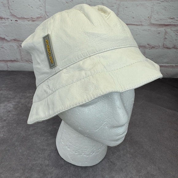RARE Louis Vuitton Cup Leather Bucket Hat - Picture 2 of 13